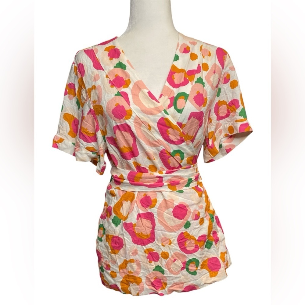 Emily McCarthy Multicolor wrap Top